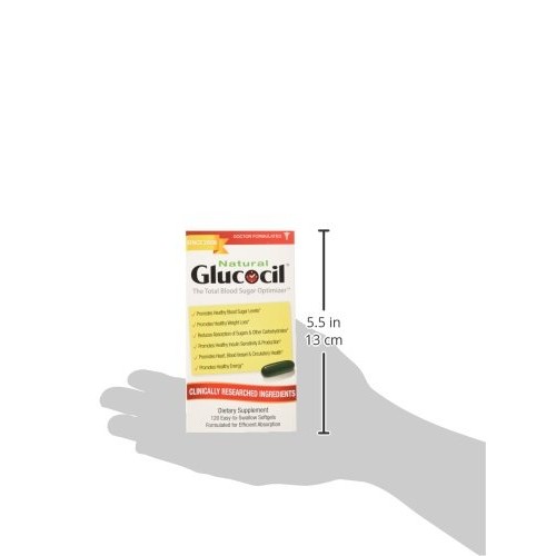 Glucocil – The Total Blood Sugar Optimizer, Over 1 Million Bottles Sold, Prem...