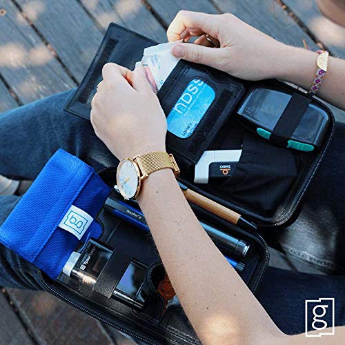 Glucology Diabetic Travel Case - Organizer for Blood Sugar Test Strips, Medic...
