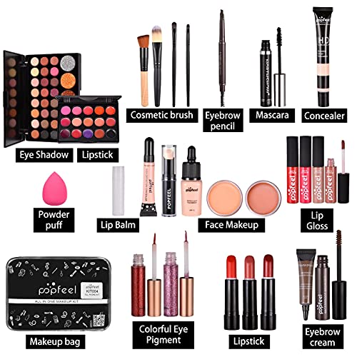 Full Makeup Kit For Women, All-in-One Makeup Set, Makeup Gift Set for Girls M...