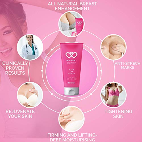 Gluteboost - Tata-Tastic Breast Enhancement Bundle - Natural Bust Enlargement...
