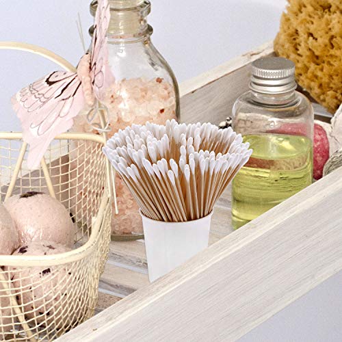 Gmark 500pcs Count 6" Cotton Swabs Wooden Sticks Cotton Tipped Applicator GM1...