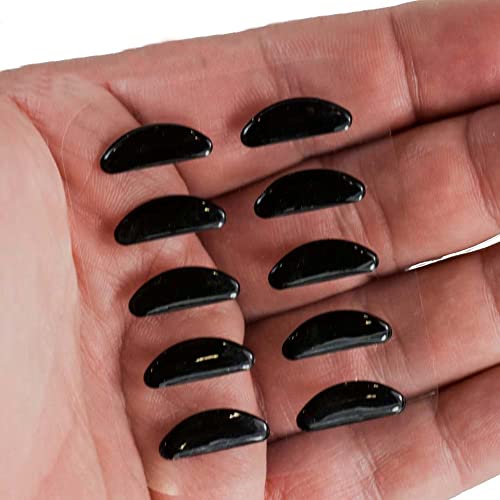 GMS Optical® 1.3mm Ultra-Thin Anti-Slip Adhesive Contoured Silicone Eyeglass ...