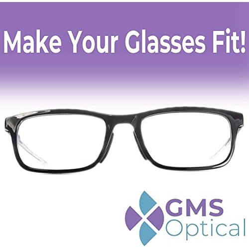 GMS Optical® 1.3mm Ultra-Thin Anti-Slip Adhesive Contoured Silicone Eyeglass ...