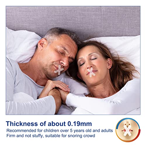Sleep Strips 120PCS Anti Snoring Gentle Mouth Tape for Nose Breathing Sleepin...
