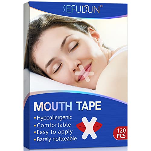 Sleep Strips 120PCS Anti Snoring Gentle Mouth Tape for Nose Breathing Sleepin...