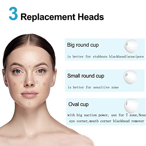 Blackhead Remover Pore Vacuum, 1080P WiFi Visible Facial Pore Ceaner, Skin Ca...
