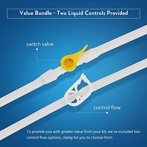 GNEGKLEAN Enema Kit Stainless Steel 1.5 Quart Capacity Bucket – 6.0ft Long Si...