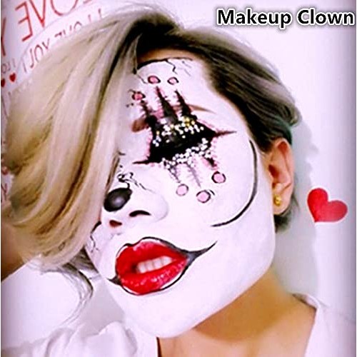 Go Ho 3 PCS Makeup Clown White Cream Blend Stick - Body Paint Professional SF...