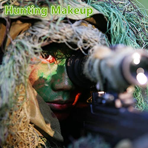 Go Ho Witch Makeup Jungle Camouflage Face Paint Blend Stick,Hunting Body Pain...