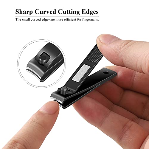 GOBETTER Nail Clippers Set, Toenail & Fingernail Clippers, Sharp and Durable ...