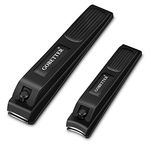 GOBETTER Nail Clippers Set, Toenail & Fingernail Clippers, Sharp and Durable ...