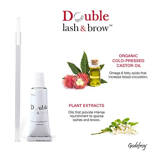 Godefroy Double Lash and Brow Treatment, for longer & thicker eyelash and eye...