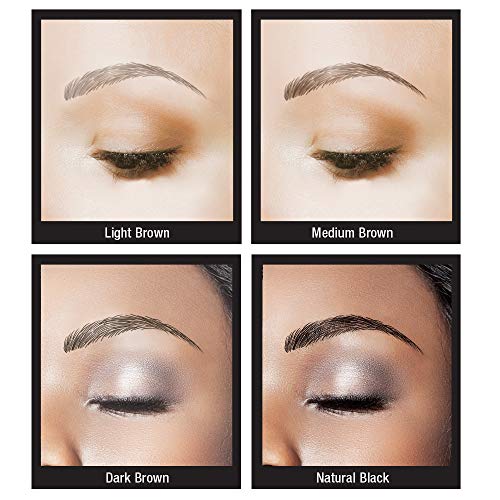 Godefroy MyBrows Long Lasting Eyebrow Transfers, High Arch, Medium Brown, 12-...