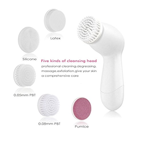Gofypel Facial Clean Brush ,Waterproof Electric Facial Brush,5 in 1 Facilal C...
