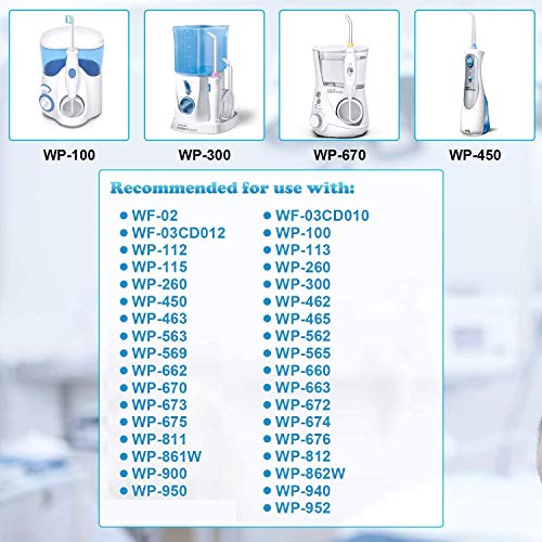 Replacement Jet Tips(8PCS), Flosser Replacement Tips, Dental Water Jet Nozzle...