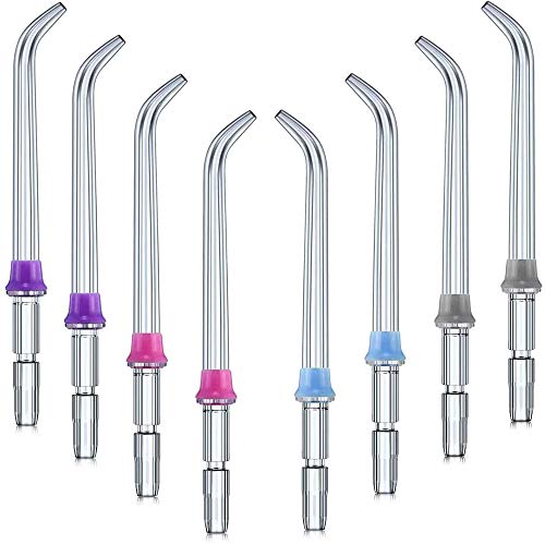 Replacement Jet Tips(8PCS), Flosser Replacement Tips, Dental Water Jet Nozzle...