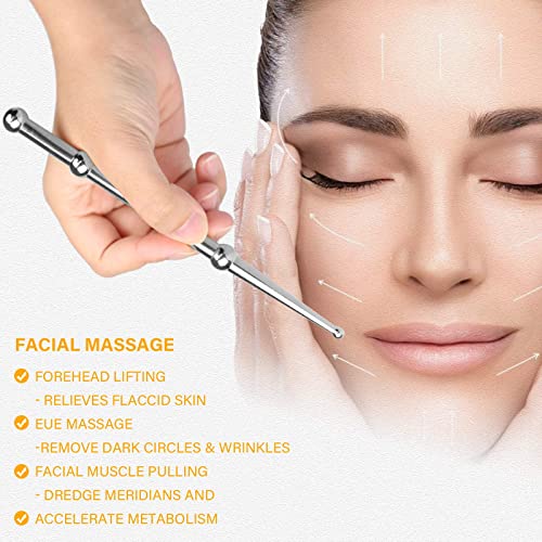 GOHIKING Manual Acupuncture Pen Facial Tool for Reflexology, Trigger Point Ma...