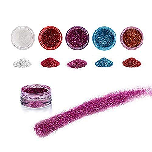 55 Pieces 5 Gram/ 5ML Plastic Pot Jars, Cosmetic Containers, Samples Containe...