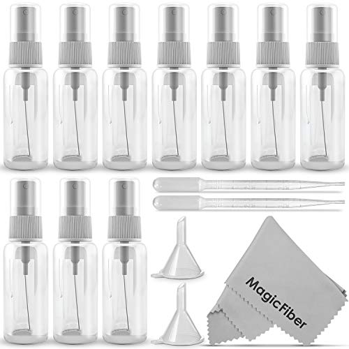 Mist Spray Bottles (10 u) 20ml/0.66oz Mini Spray Bottles, Refillable Travel S...