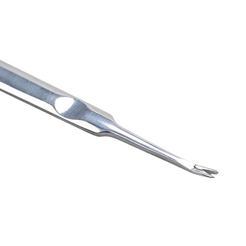 Dead Skin Remover Fork, Gojiny Nail Art Stainless Steel Dead Skin Remover For...