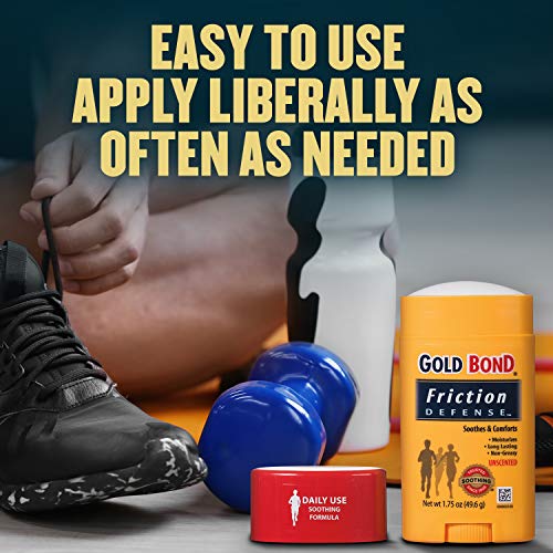 Gold Bond Friction Defense Stick 1.75 oz., Soothes & Comforts for Daily Frict...
