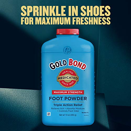 Gold Bond Maximum Strength Foot Powder, Multi, 10 Ounce