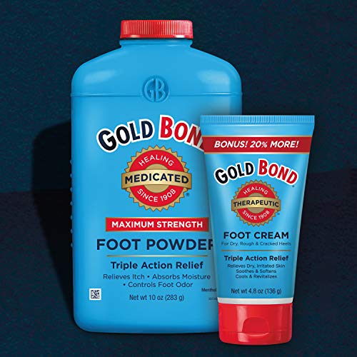 Gold Bond Maximum Strength Foot Powder, Multi, 10 Ounce