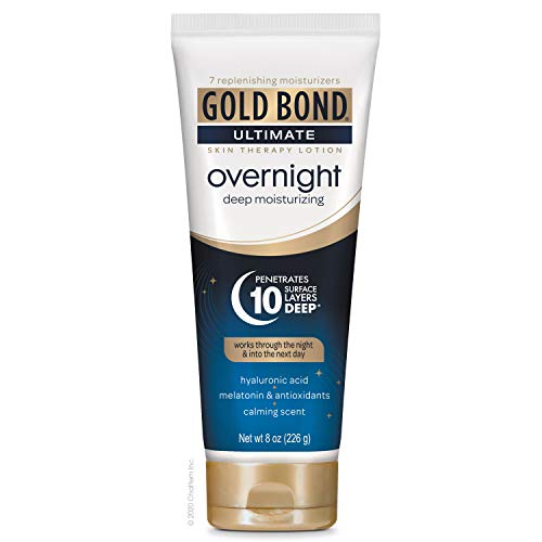 Gold Bond Overnight Deep Moisturizing, Skin Therapy Lotion With Calming Scent...