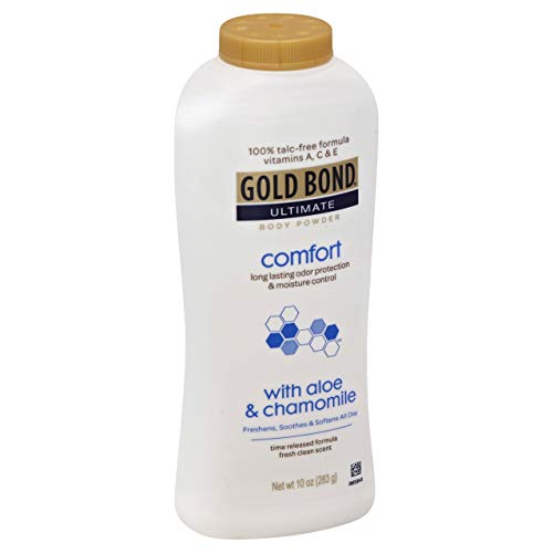 Gold Bond Ultimate Comfort Body Powder 10 oz (Pack of 7)
