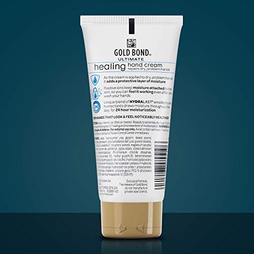 Gold Bond Ultimate Healing Hand Cream, 3 oz., Lasts Through Handwashing