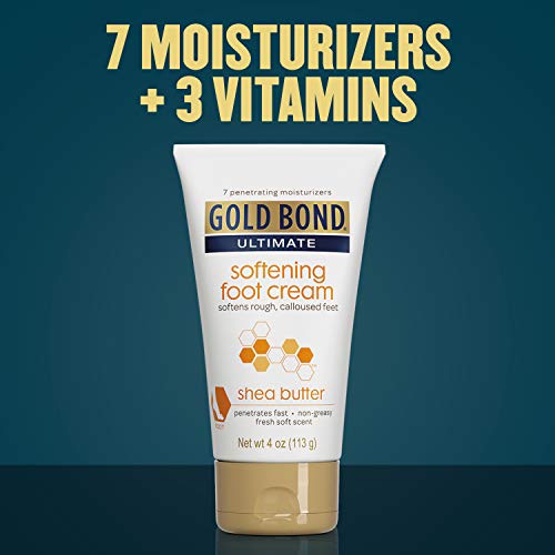 Gold Bond Ultimate Softening Foot Cream With Shea Butter to Soften Rough & Ca...