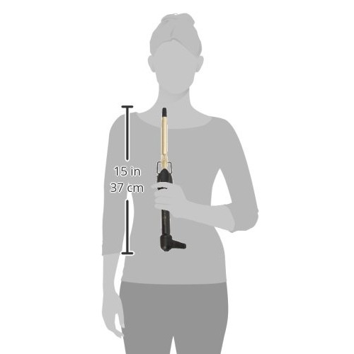 Gold 'N Hot Professional Spring-Grip Curling Iron, 1/2 Inch