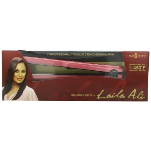 Gold 'N Hot Signature Series Laila Ali Professional Titanium Led Straightenin...