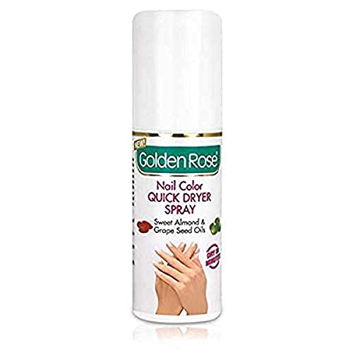 Nail Polish Dryer Spray with Sweet Almond & Grape Seed Oil, 55 Ml