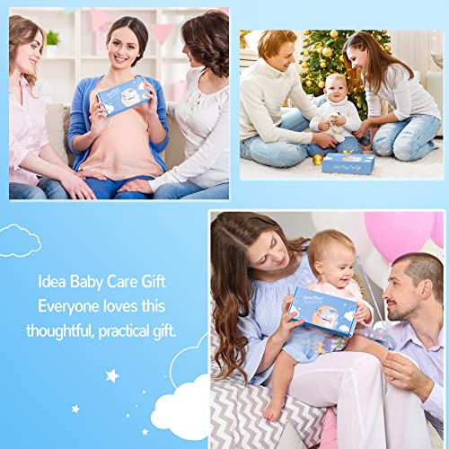 GoldenFleece Baby Hair Brush Set, Soft Goat Hairbrush Ideal for Cradle Cap, B...