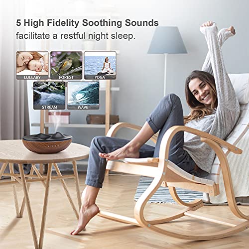 GOLDNILE Essential Oil Diffuser & Portable White Noise Machine，Soothing High...