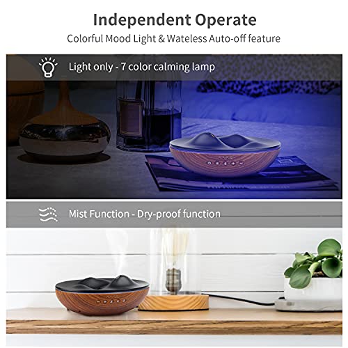 GOLDNILE Essential Oil Diffuser & Portable White Noise Machine，Soothing High...