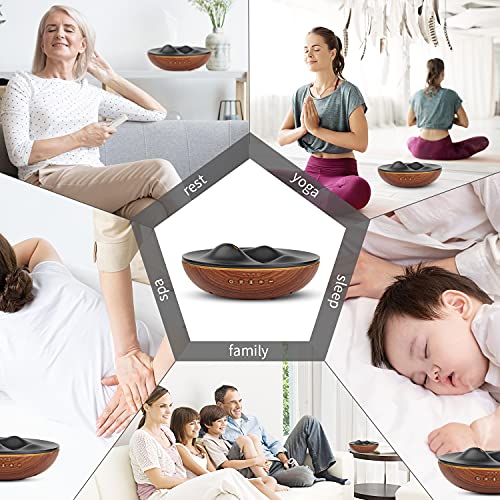 GOLDNILE Essential Oil Diffuser & Portable White Noise Machine，Soothing High...