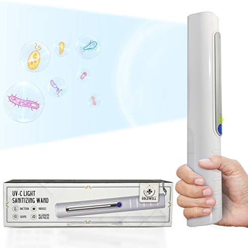 UV Light Sanitizer Wand - Portable UV-C Wand Technology - UV Sanitizing Wand ...