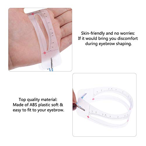 Eyebrow Stencils Kit 12 Pieces Eyebrow Shaping Tool Eyebrow Grooming Kit, Inc...