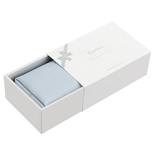 Gonex Small Makeup Bag for Purse, Water-Resistant PU Vegan Leather Travel Cos...