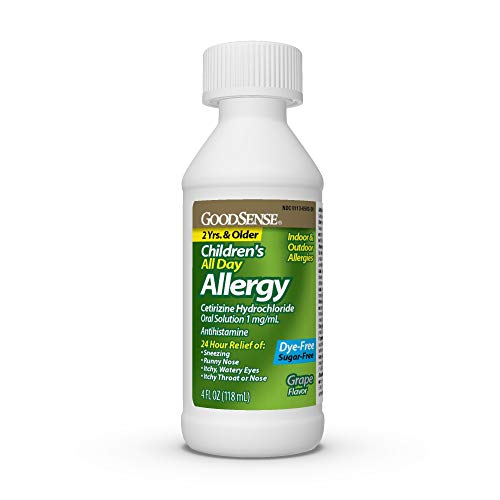 GoodSense Children’s All Day Allergy, Cetirizine Hydrochloride Oral Solution ...