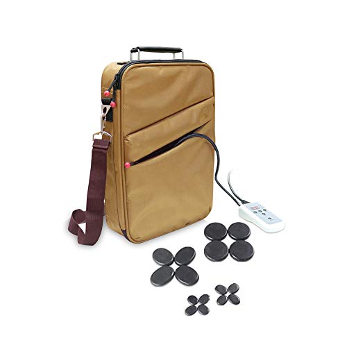 Goodtar Portable Hot Stones Warmer Set Spa Salon Massage Digital Electric Hea...