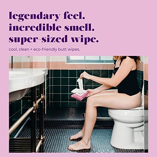 Goodwipes Flushable Butt Wipes, Lavender Scent, Biodegradable with Botanicals...