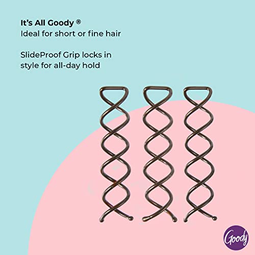 Goody Hair Simple Styles Mini Spin Hair Pin, Great for All Hair Types, Colors...