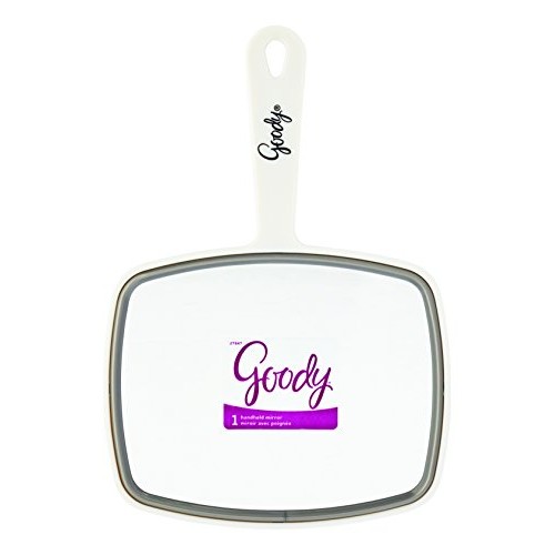 Goody Hair Styling Hand Mirror (11-Inch), (Colors May Vary) (Pack of 2)
