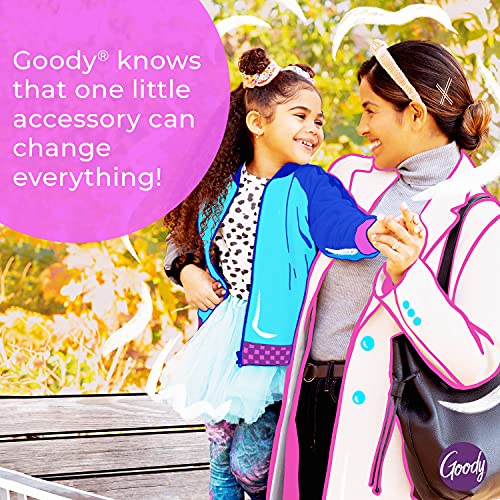 GOODY Ouchless Womens Polyband Elastic Hair Tie - 250 Count, Clear - Fine Hai...