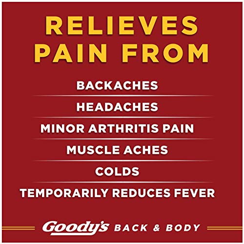 Goody's Back and Body Pain Relief Powder | 24 Powder Sticks | Pack of 2