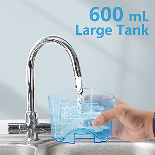 Water Flosser, GOOLUC Water Flossers for Teeth/Braces Cleaning, 10 Pressure L...