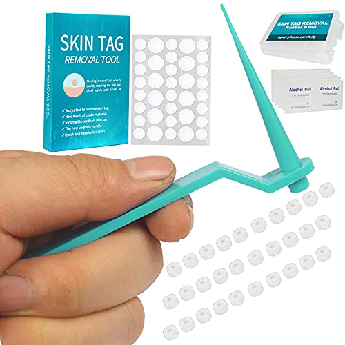 77PCS Skin Tag Remover for 2-5mm Skin Tag, Skin Tag Remover Patches, Face Car...